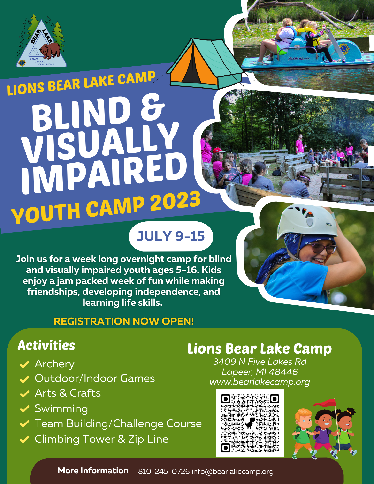 Copy of Blind Visually Impaired Camp 2023 1