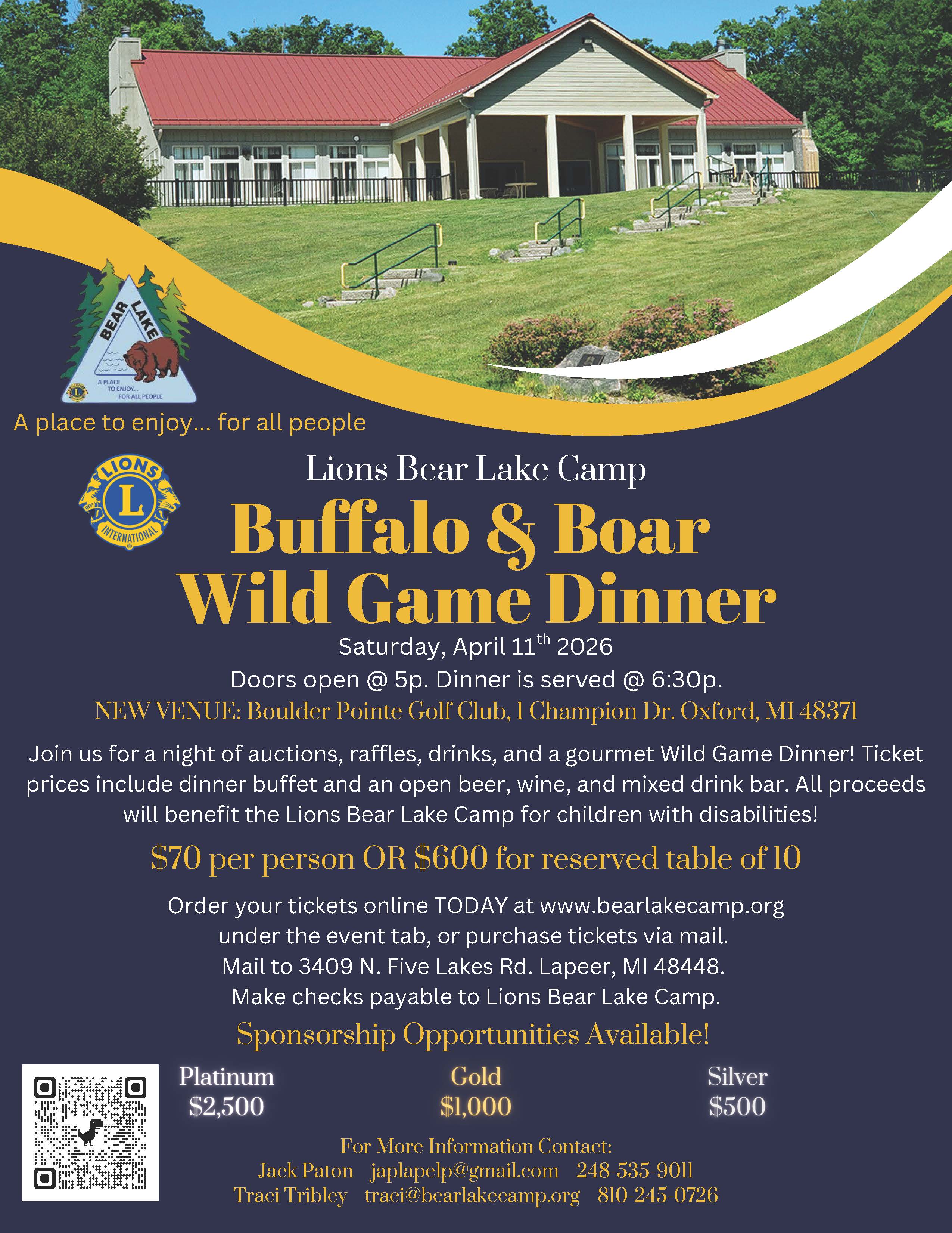 Wild Game Dinner Flyer 2026  3